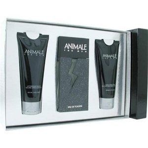 Kit Animale For Men 100ml+ Gel Pós Barba +gel De Banho 100ml